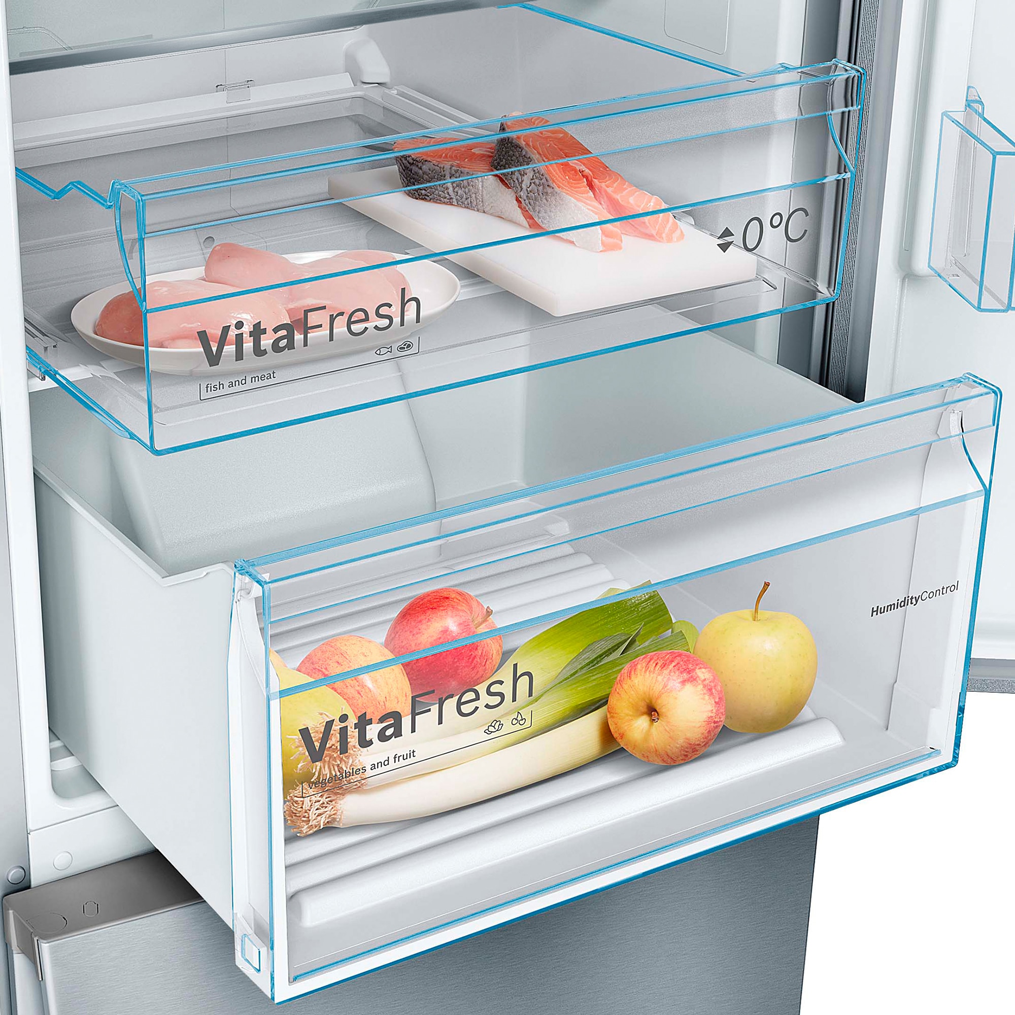 Frigorifico combi Bosch No Frost - KGN392IEF Acero antihuellas-8