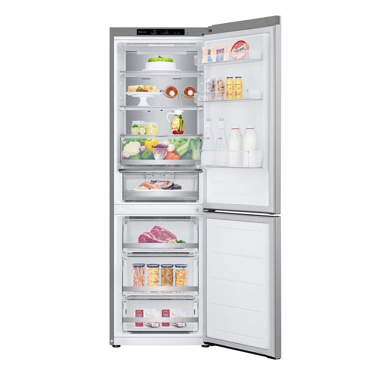 Frigorífico Combinado LG GBV7180CPY Total No Frost, Door Cooling+ e de 186 cm - Inox Inox anti marcas-17