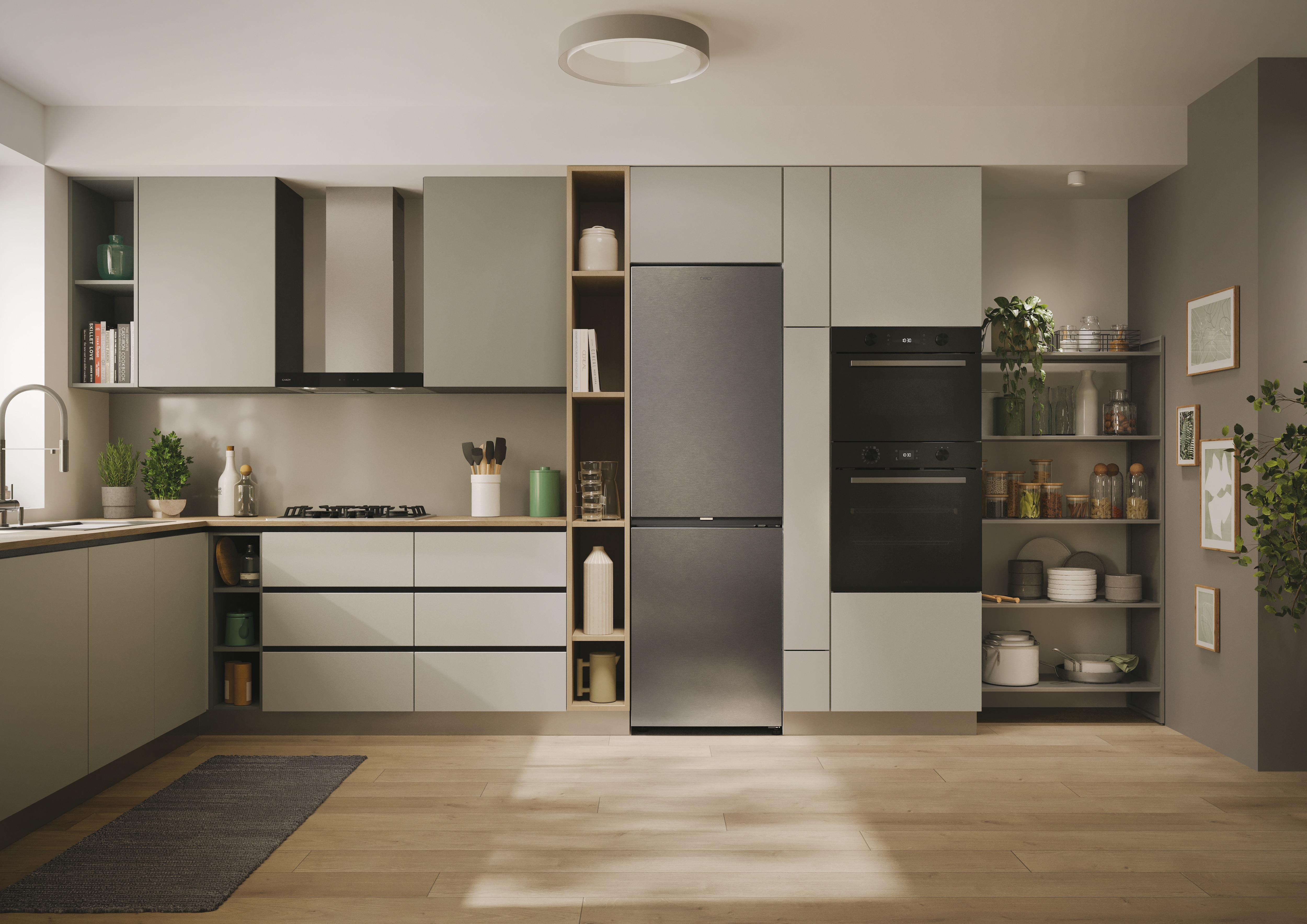 Frigorífico Combinado Candy CNCQ2T618EX No Frost, Conteúdos Smart e de 185 cm - Inox Inox-13