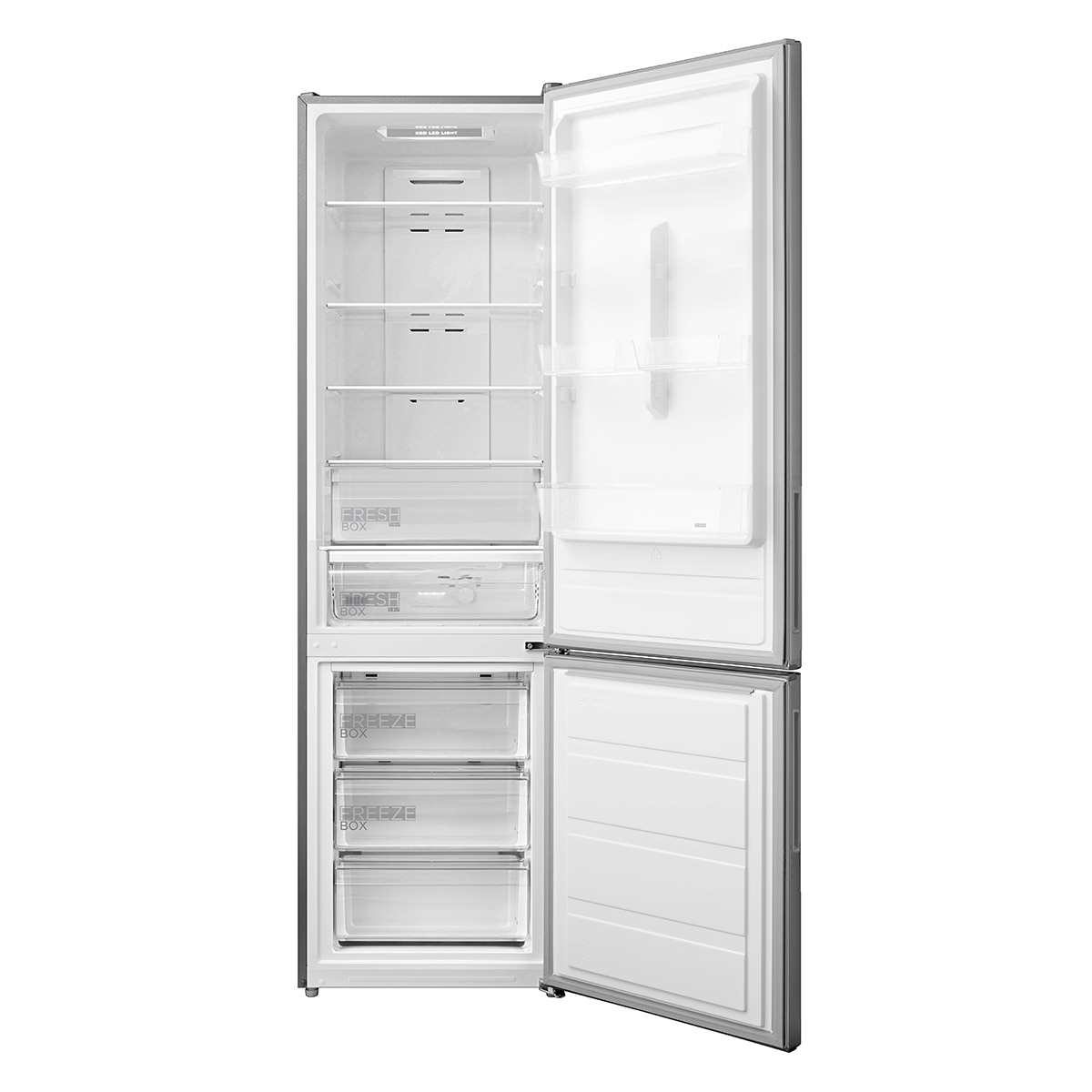 Frigorífico Combinado Midea MDRB489FGE02OE Total No Frost e de 201 cm - Inox Inox-11