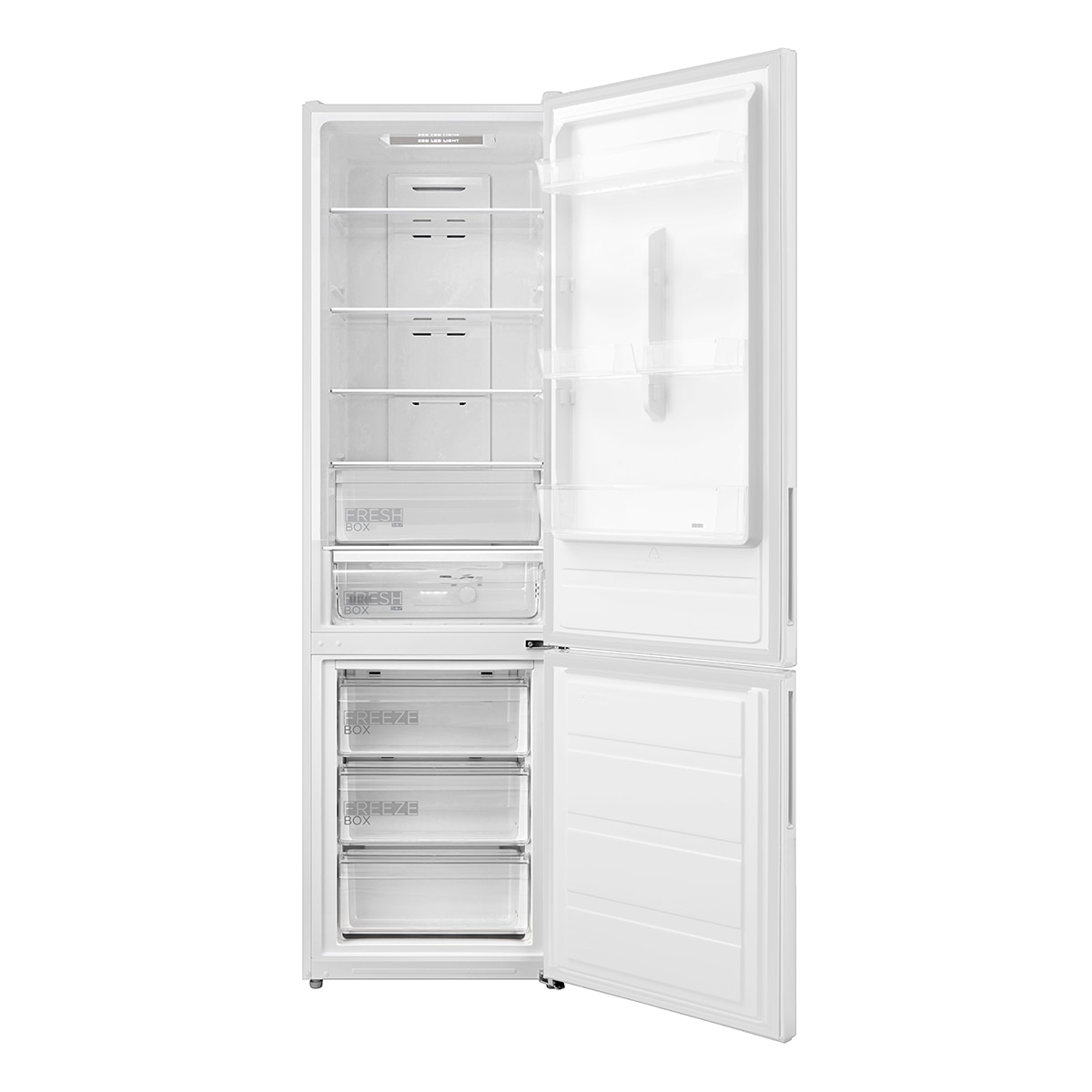 Frigorífico Combinado Midea MDRB489FGE01OE Total No Frost e de 201 cm - Branco Branco-11