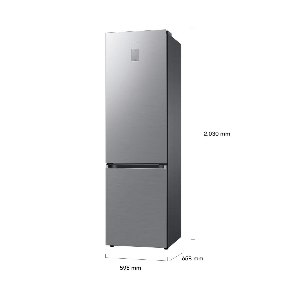 Frigorífico Combi Samsung WiFi, No Frost - RB38C675CS9/EF Inox-3
