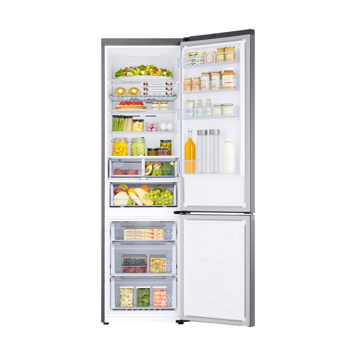 Frigorífico Combi Samsung WiFi, No Frost - RB38C675CS9/EF Inox-10