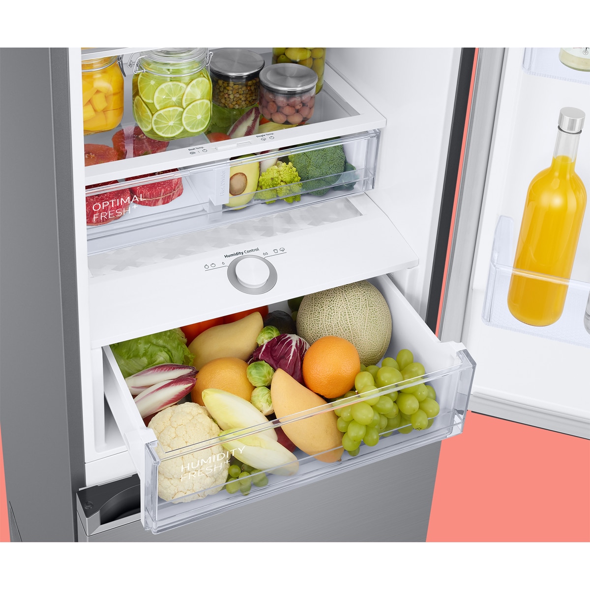 Frigorífico Combi Samsung WiFi, No Frost - RB38C675CS9/EF Inox-12