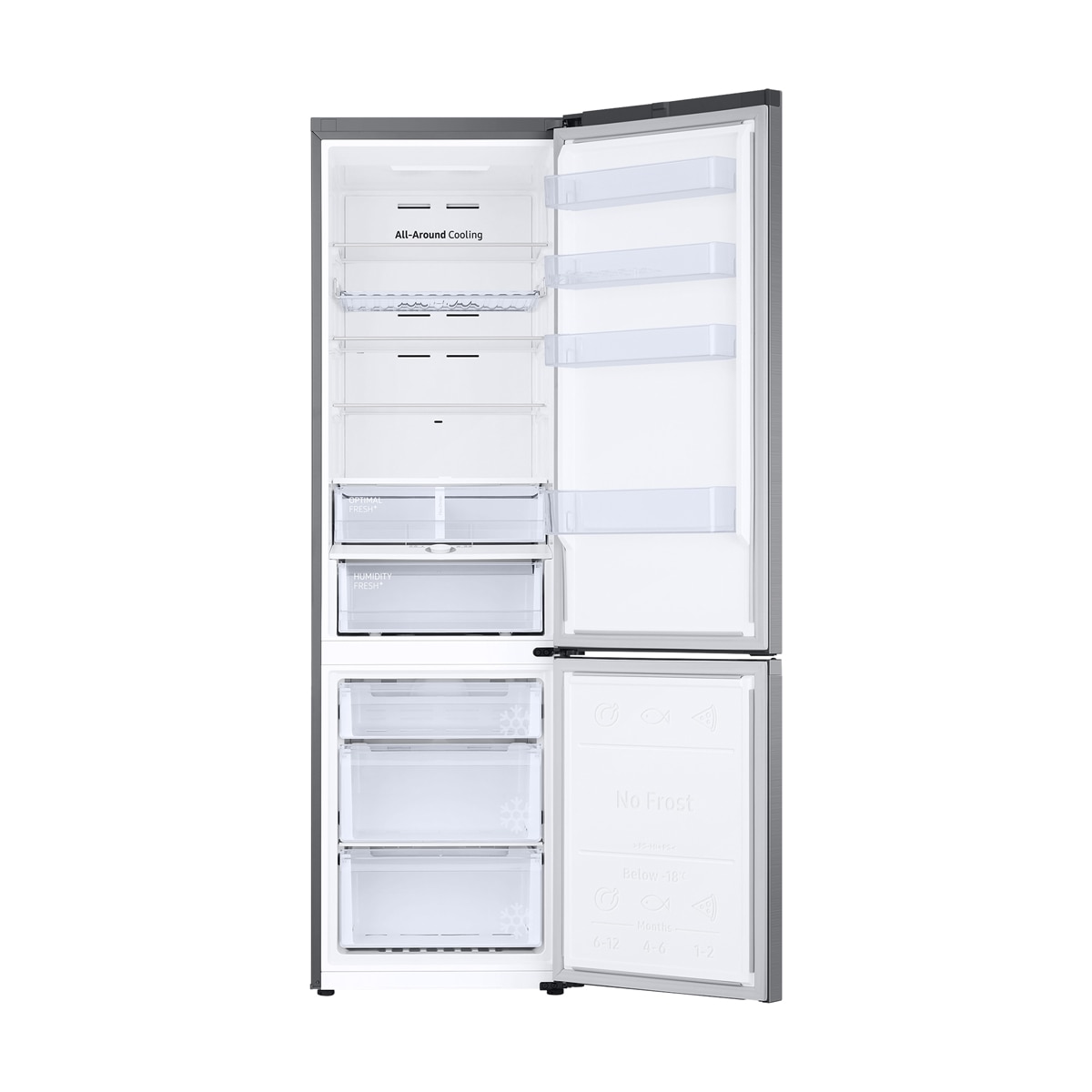 Frigorífico Combi Samsung WiFi, No Frost - RB38C675CS9/EF Inox-15
