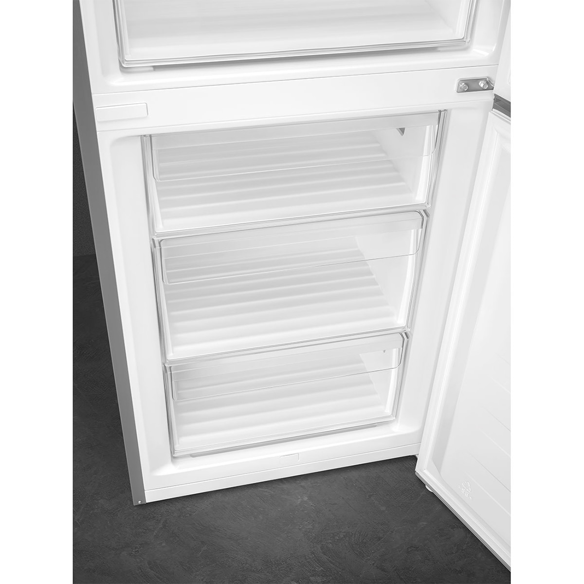 Frigorífico Combi Smeg Total No Frost, 300 litros, Look Inox, apertura a la derecha - RC18XDNE LookInox-7