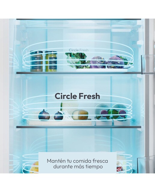 Frigorífico Combinado Candy City Fresco 300 CNCQ2T518EW No Frost e de 182,5 cm - Branco Branco-8