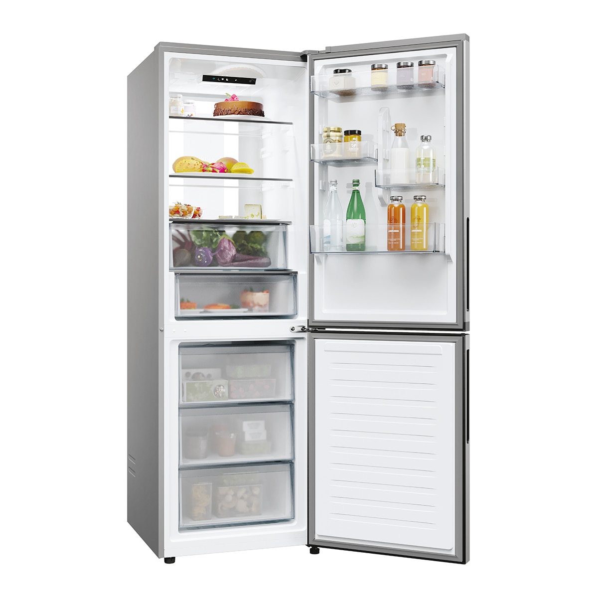 Frigorífico combi Candy Total No Frost Fresco 500 - ECN4CQTEX186 Inox-4