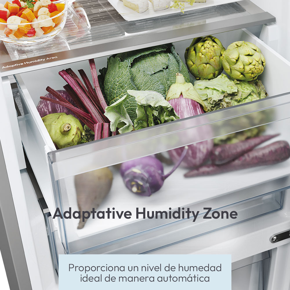 Frigorífico combi Candy Total No Frost Fresco 500 - ECN4CQTEX186 Inox-8