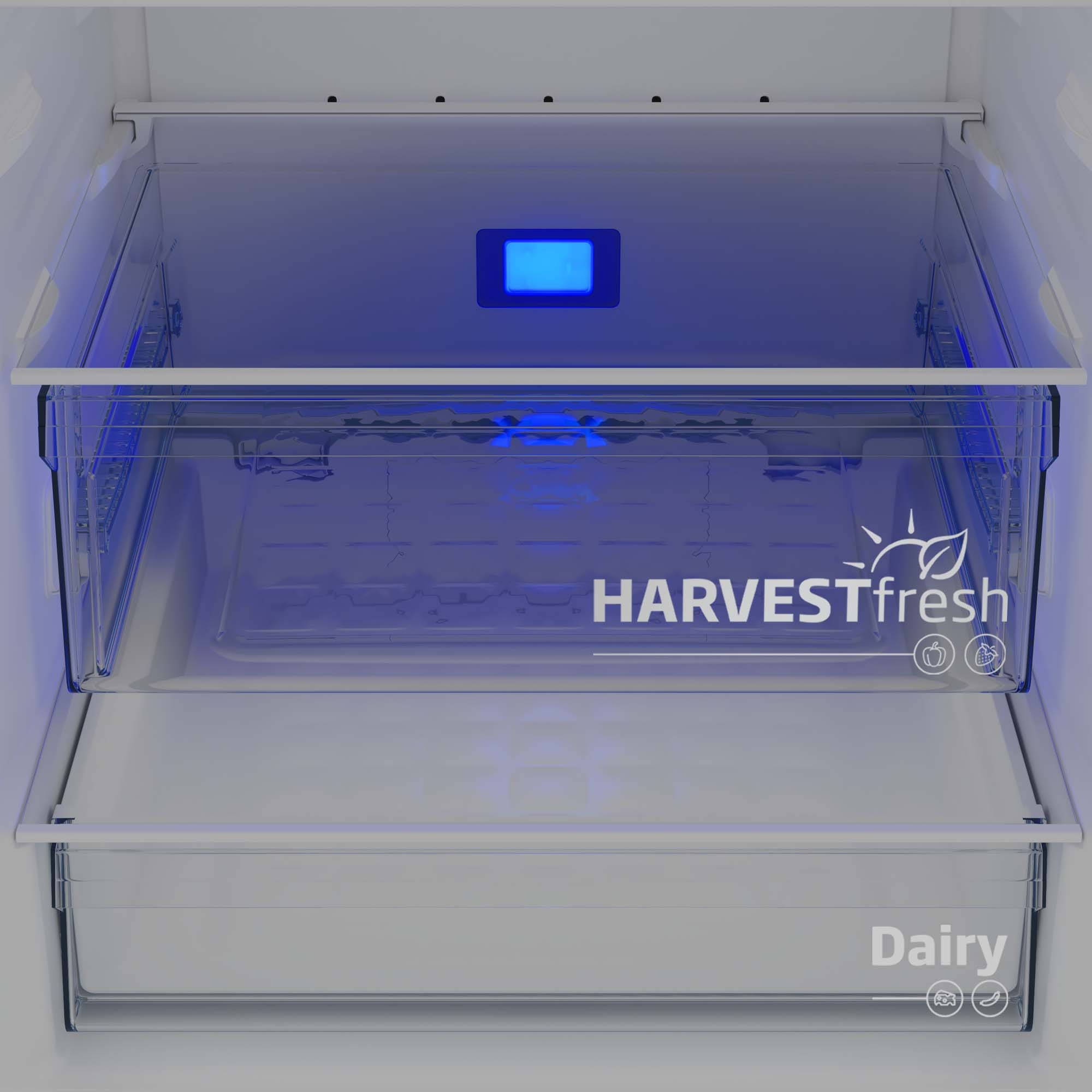 Frigorífico combi Beko NeoFrost Dual Cooling, HaverFresh - B3RCNE564HW Blanco-10