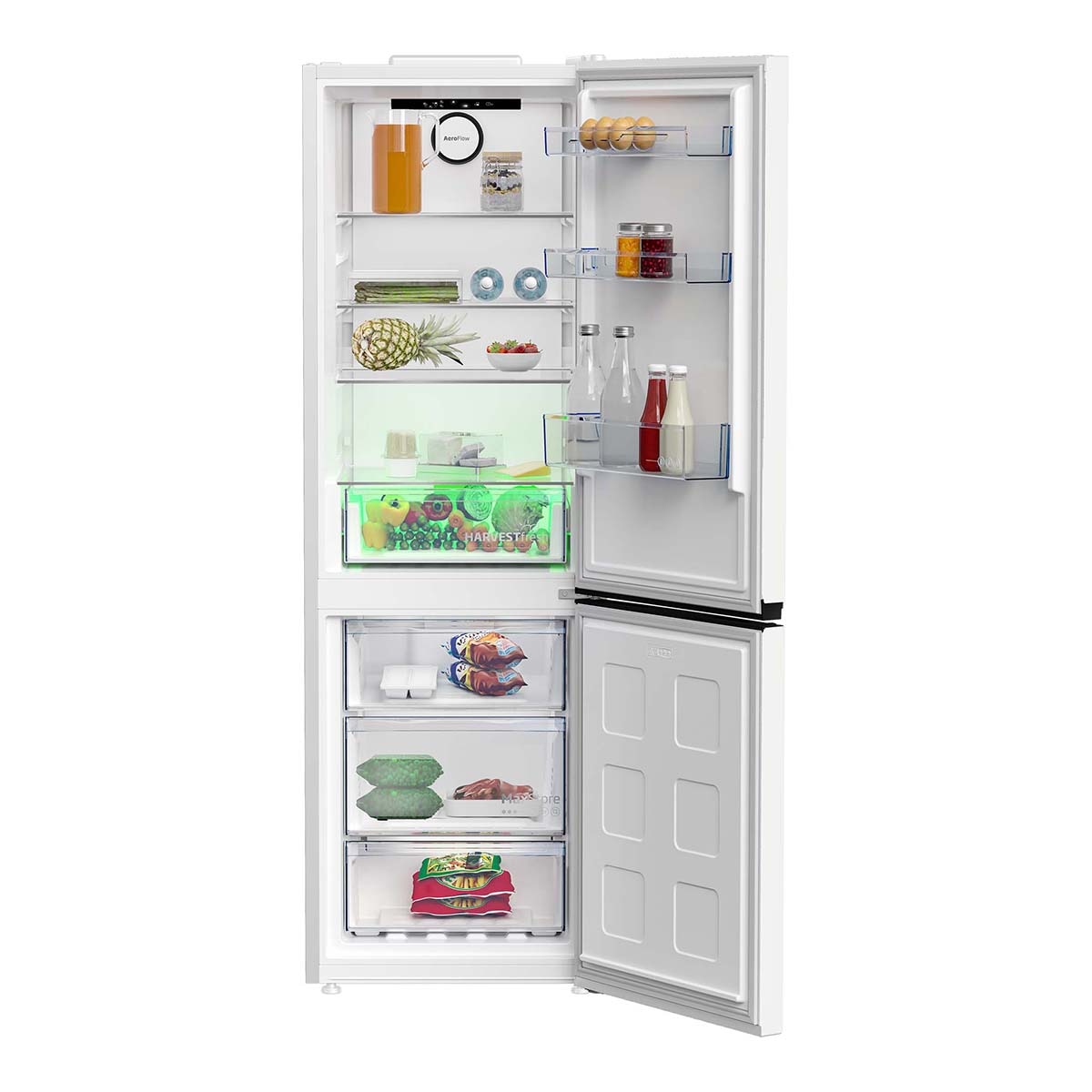 Frigorífico combi Beko neoFrost, AeroFlow - B5RCNE365HW Blanco-8