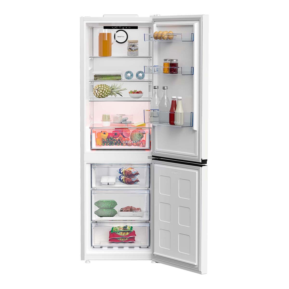 Frigorífico combi Beko neoFrost, AeroFlow - B5RCNE365HW Blanco-9