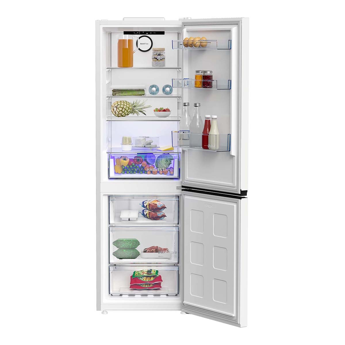 Frigorífico combi Beko neoFrost, AeroFlow - B5RCNE365HW Blanco-10