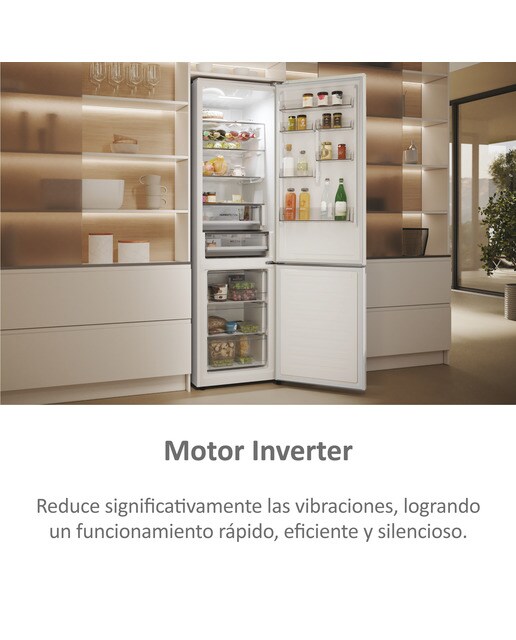 Frigorífico Combi Haier Total No Frost con WIFI 2D 60 Series 5 Pro - HDPW5620CNPW - Blanco Blanco-8