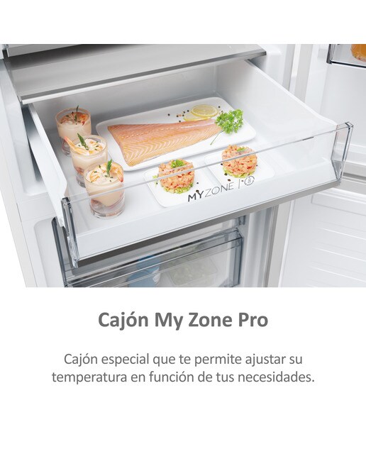 Frigorífico Combi Haier Total No Frost con WIFI 2D 60 Series 5 Pro - HDPW5620CNPW - Blanco Blanco-9