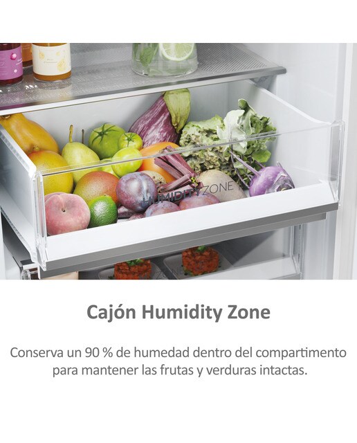 Frigorífico Combi Haier Total No Frost con WIFI 2D 60 Series 5 Pro - HDPW5620CNPW - Blanco Blanco-10