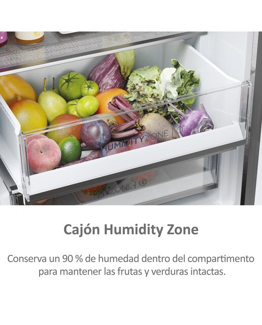 Frigorífico Combinado Haier 2D 60 Series 5 Pro HDPW5618DNPK No Frost, Wifi e de 185 cm - Prata Inox-11