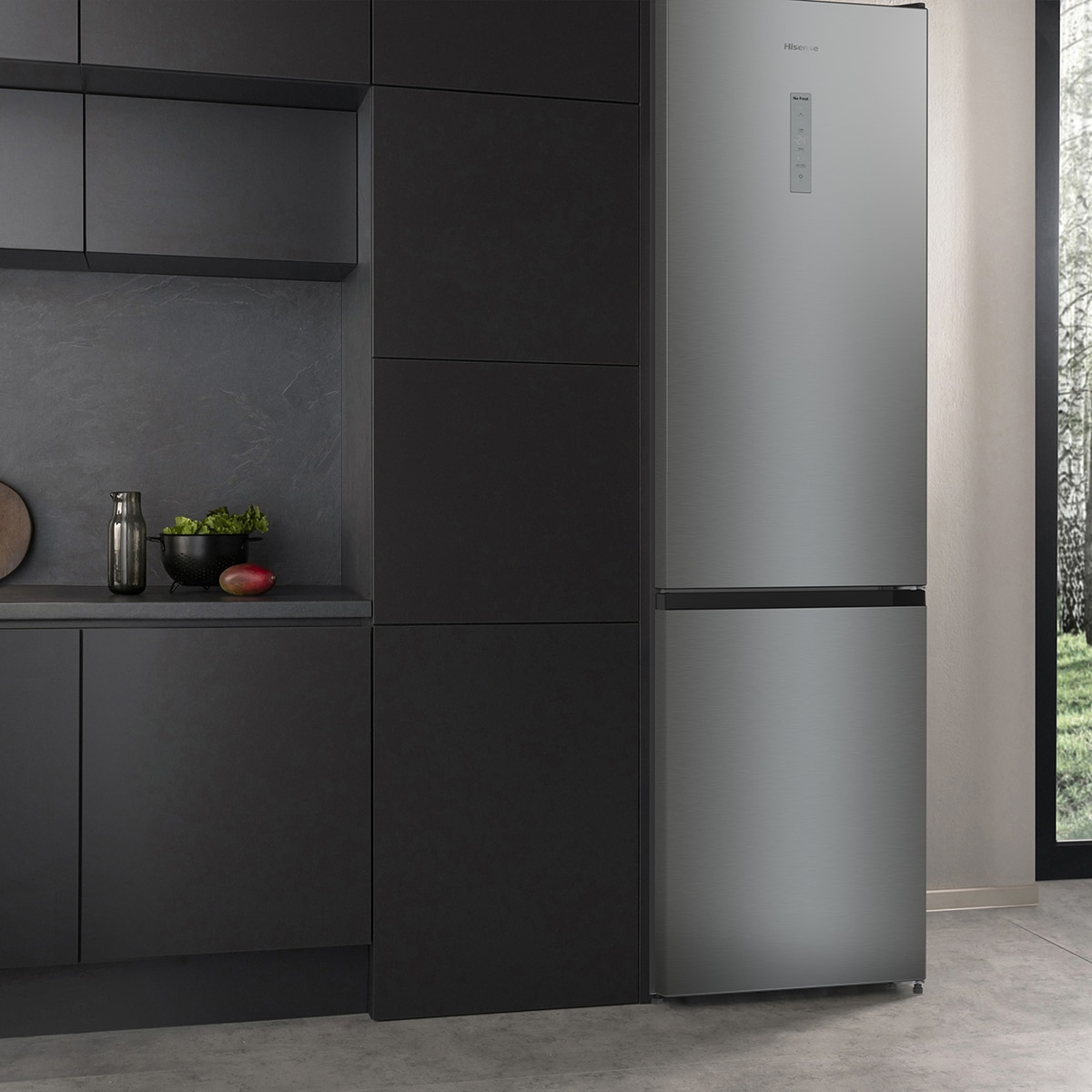 Frigorífico combi Hisense No Frost, WiFi - RB470N4SIA Inox-13