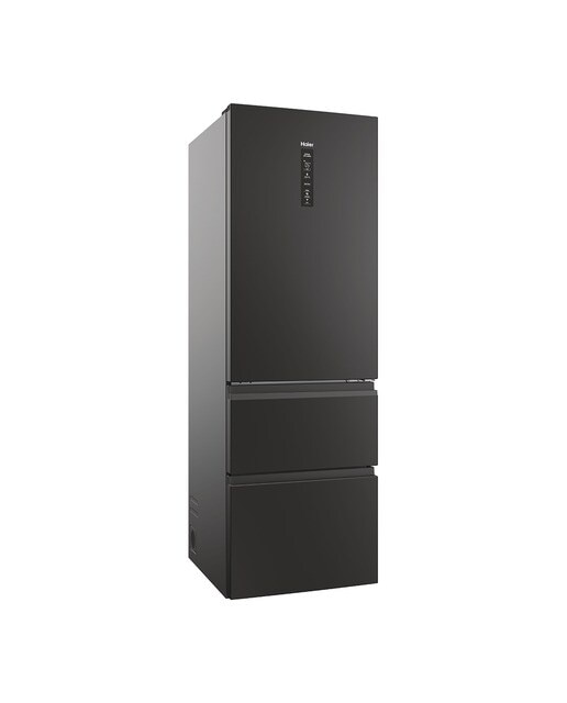 Frigorífico Combi Haier Total No Frost con WIFI 3D 60 Series 5 - HTW5618DNPT - Negro Negro-1