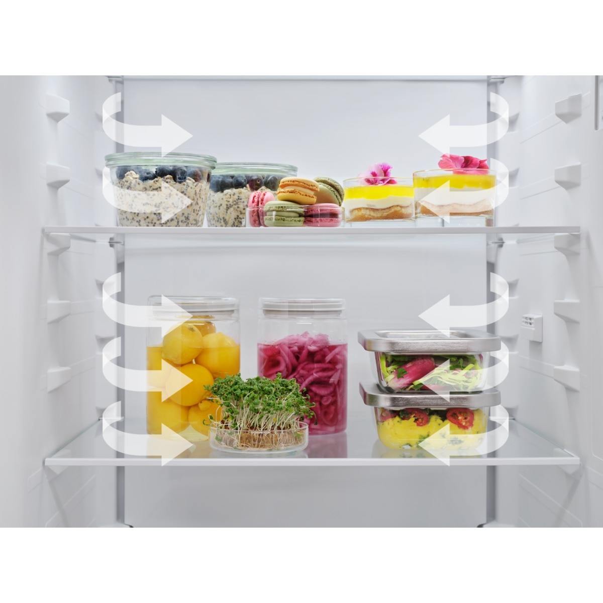 Frigorífico combi Electrolux TwinTech, No Frost - LNT5ME32W1 Blanco-6