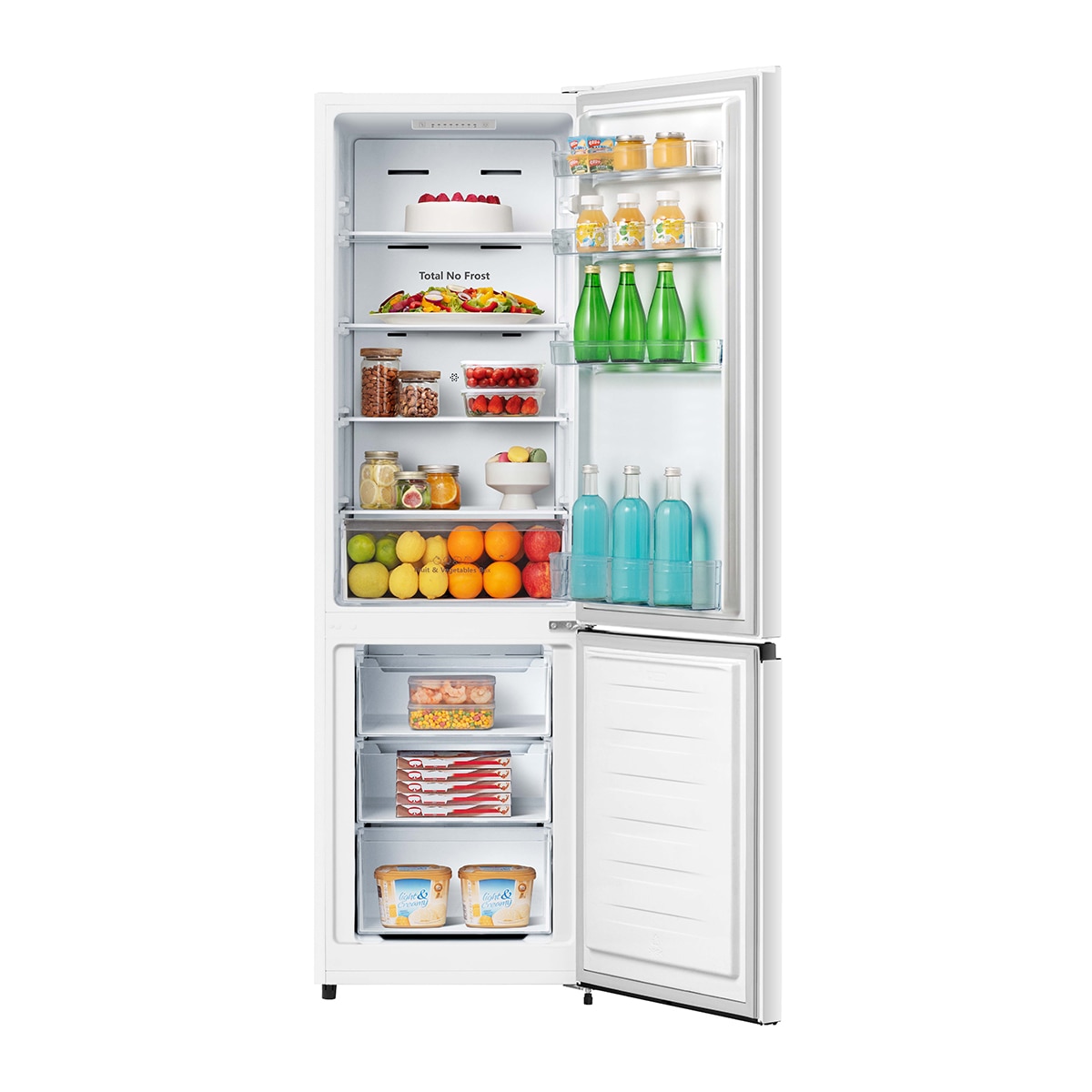 Frigorífico combi Hisense Total No Frost - RB329N4AWE Blanco-3