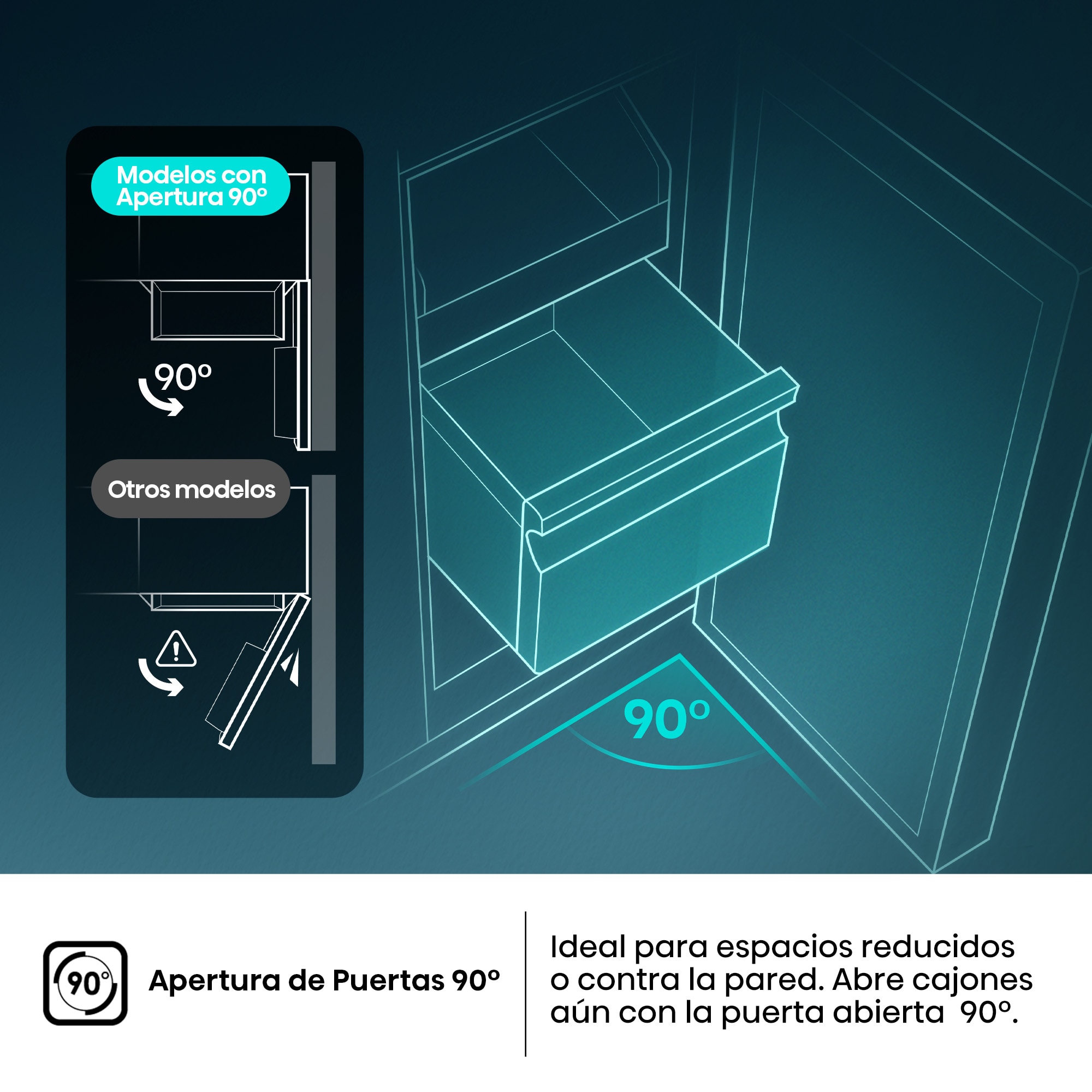 Frigorífico combi Hisense Total No Frost serie Kitchen FIT - RB3K330SAIC Inox-12