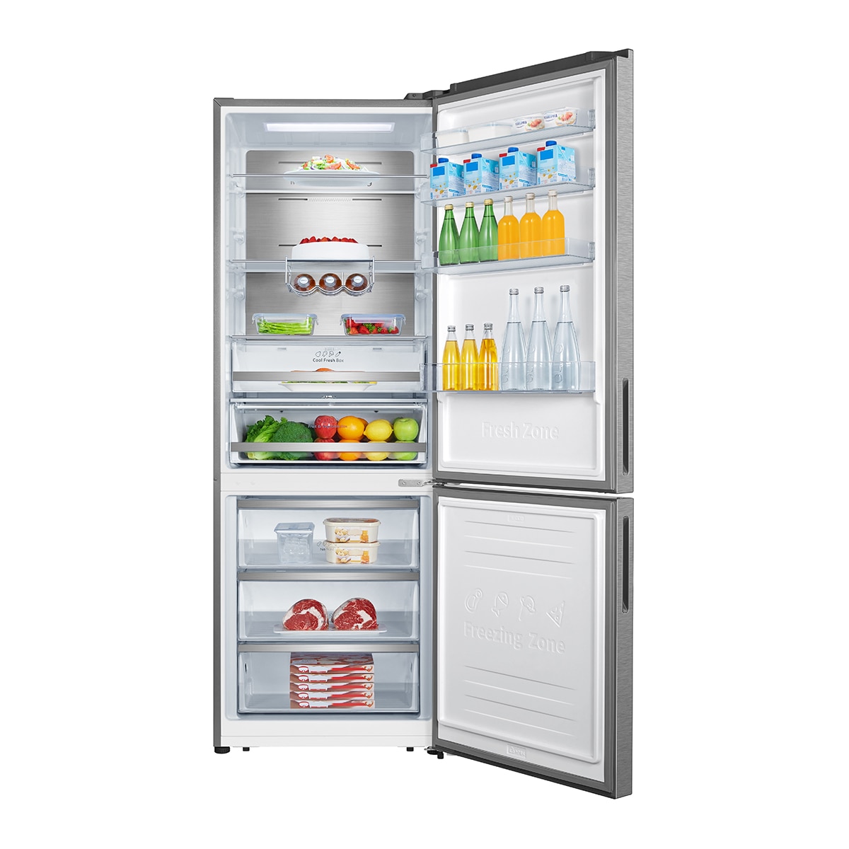 Thumbnail 3 de Hisense RB645N4BIC frigorífico combi 10 kg/24h Total No Frost