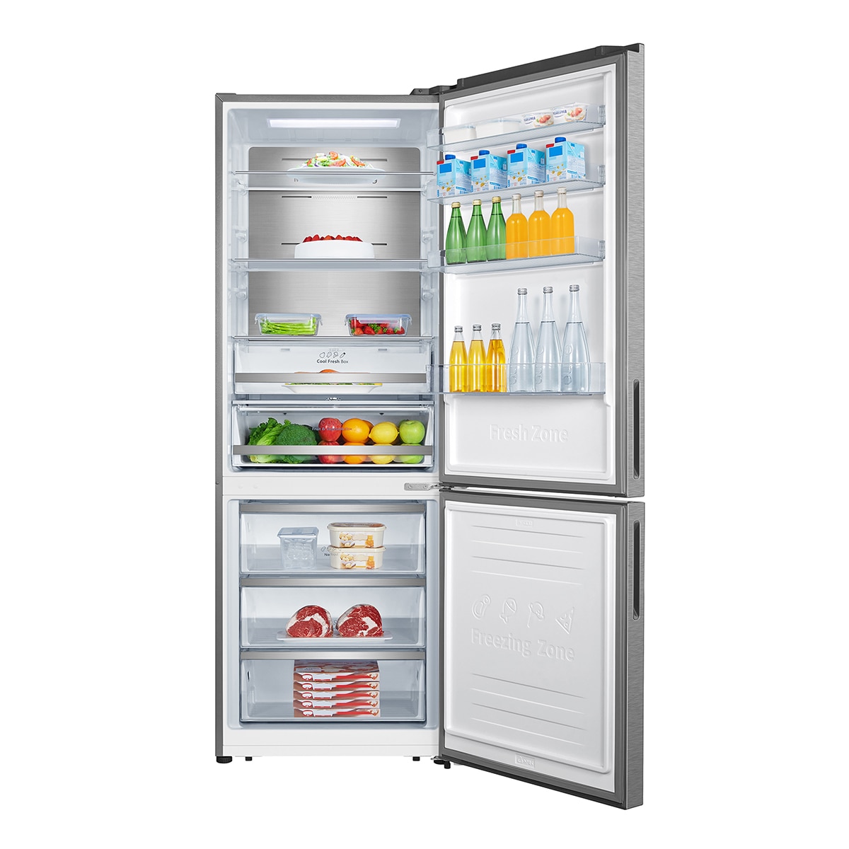 Frigorífico combi Hisense Total No Frost - RB645N4BIC - Inox Inox-13