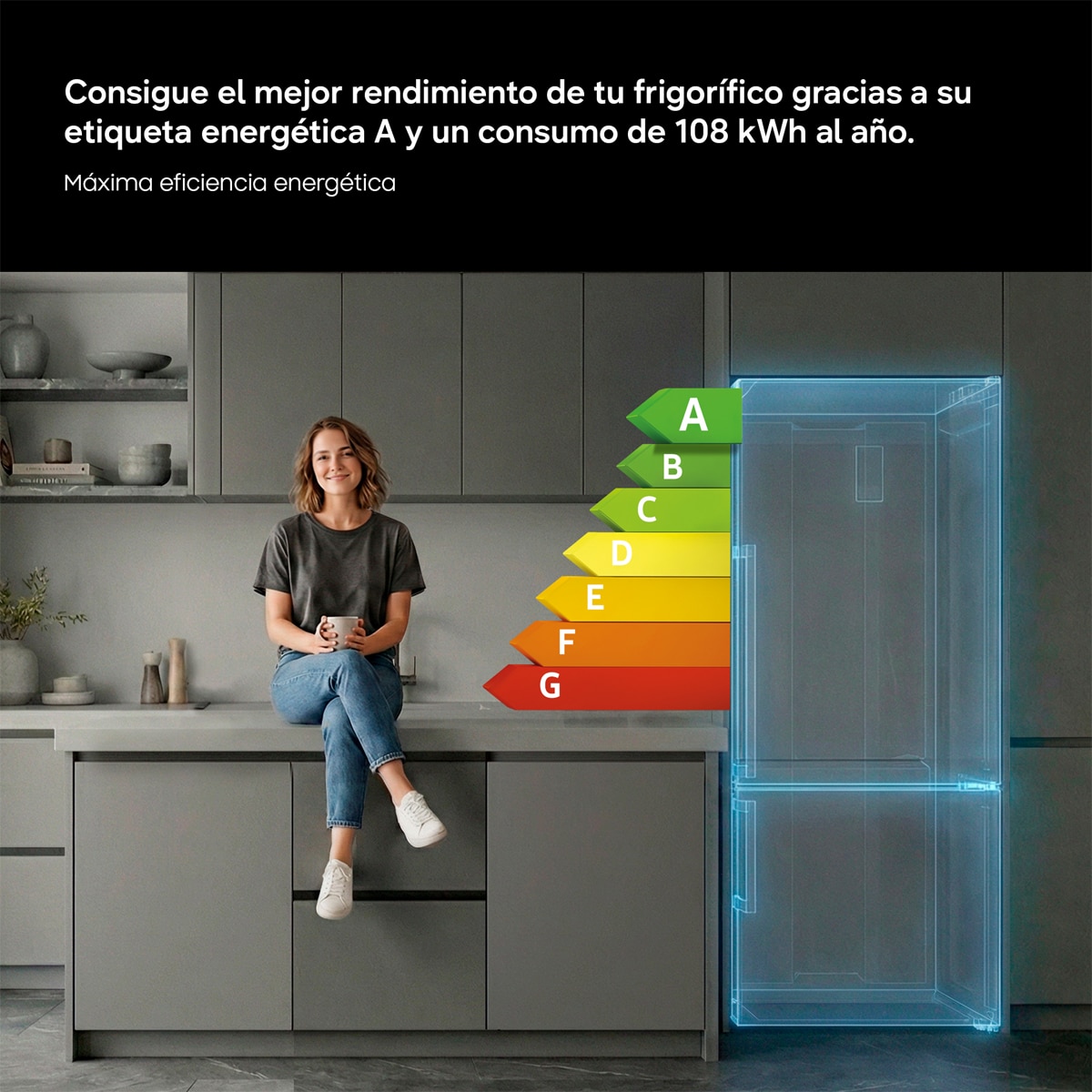 Frigorífico Combi Samsung con IA, Twin Cooling Plus - RB38C776ASR/EF Plata-5