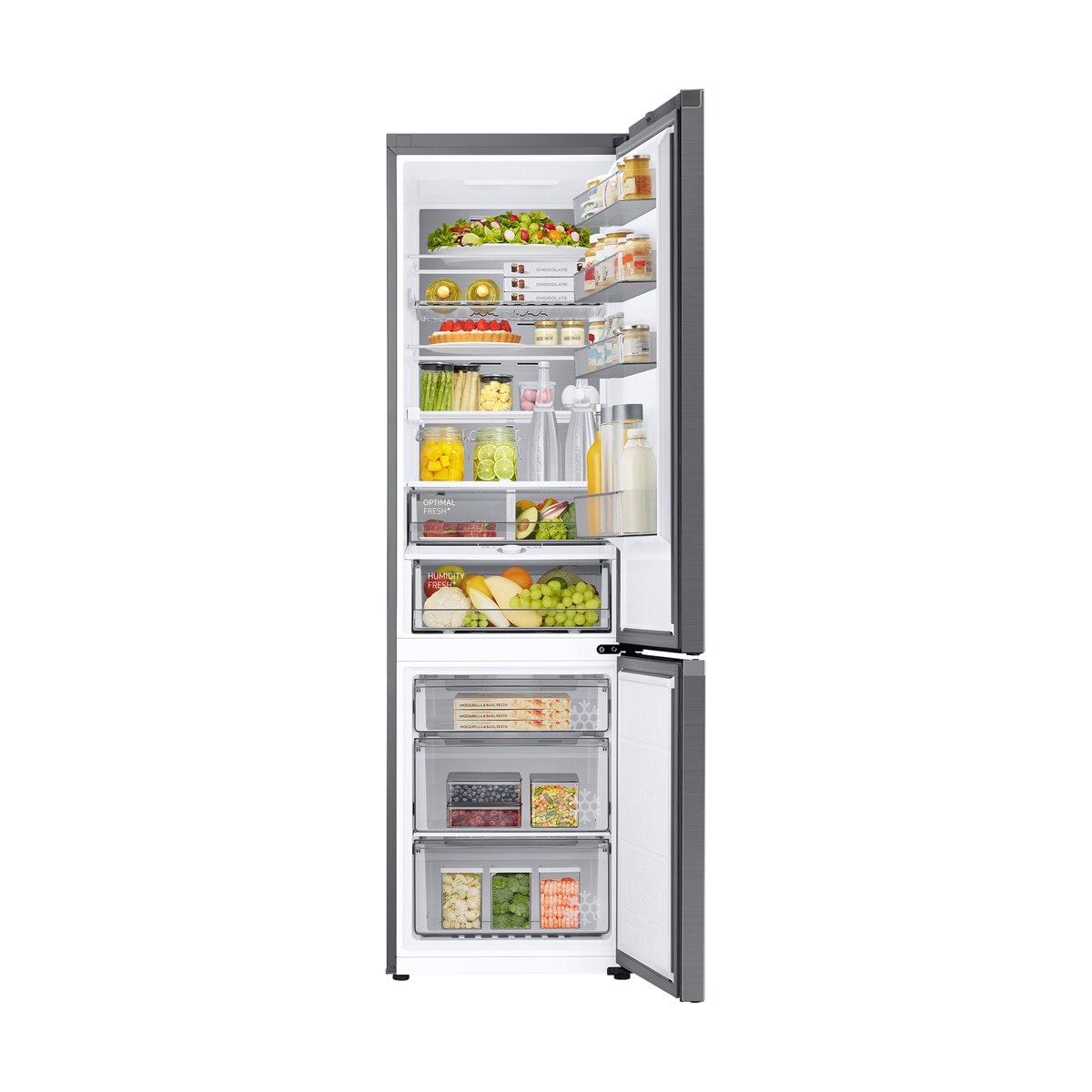 Frigorífico Combi Samsung con IA, Twin Cooling Plus - RB38C776ASR/EF Plata-10
