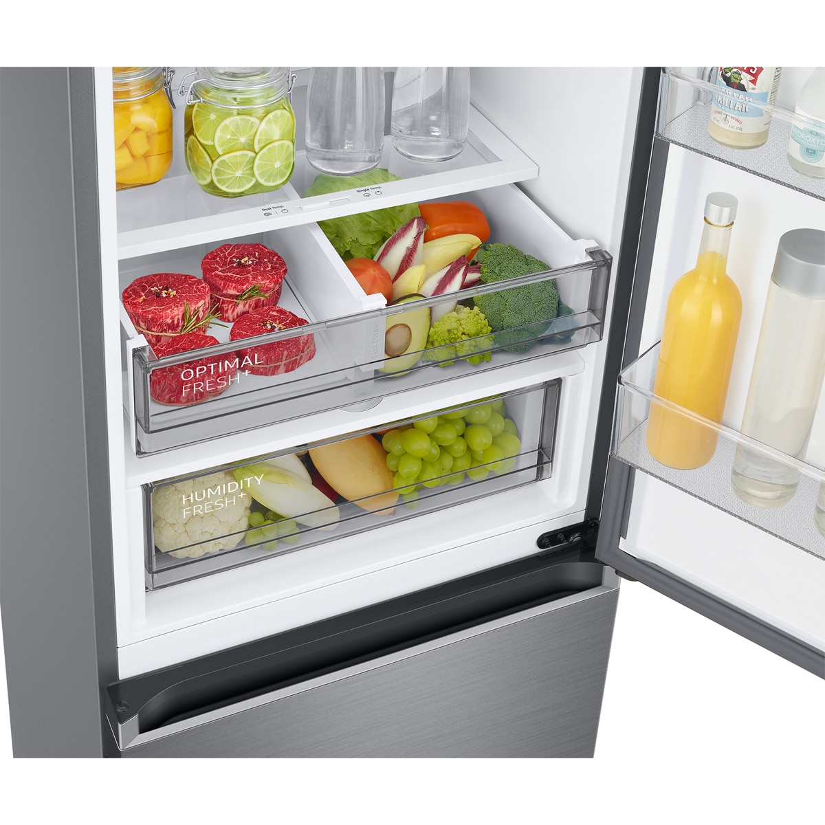 Frigorífico Combi Samsung con IA, Twin Cooling Plus - RB38C776ASR/EF Plata-11