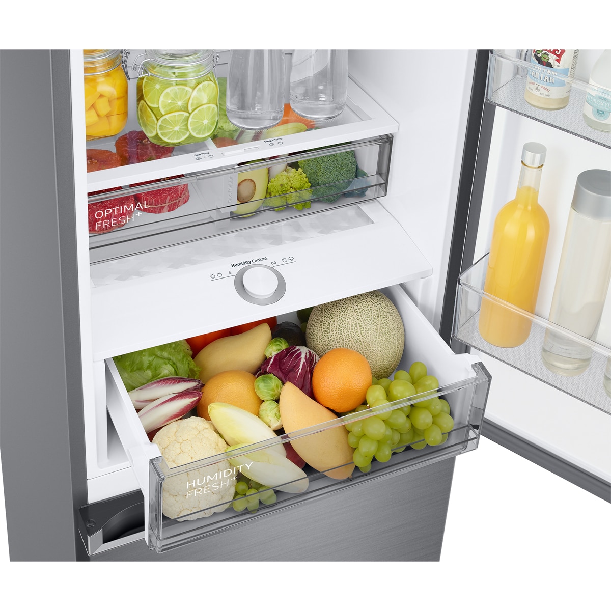Frigorífico Combi Samsung con IA, Twin Cooling Plus - RB38C776ASR/EF Plata-12