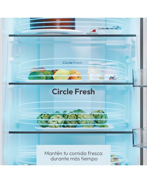 Frigorífico combi Candy Total No Frost Fresco 300 - CNCQ2T620DW Blanco-8
