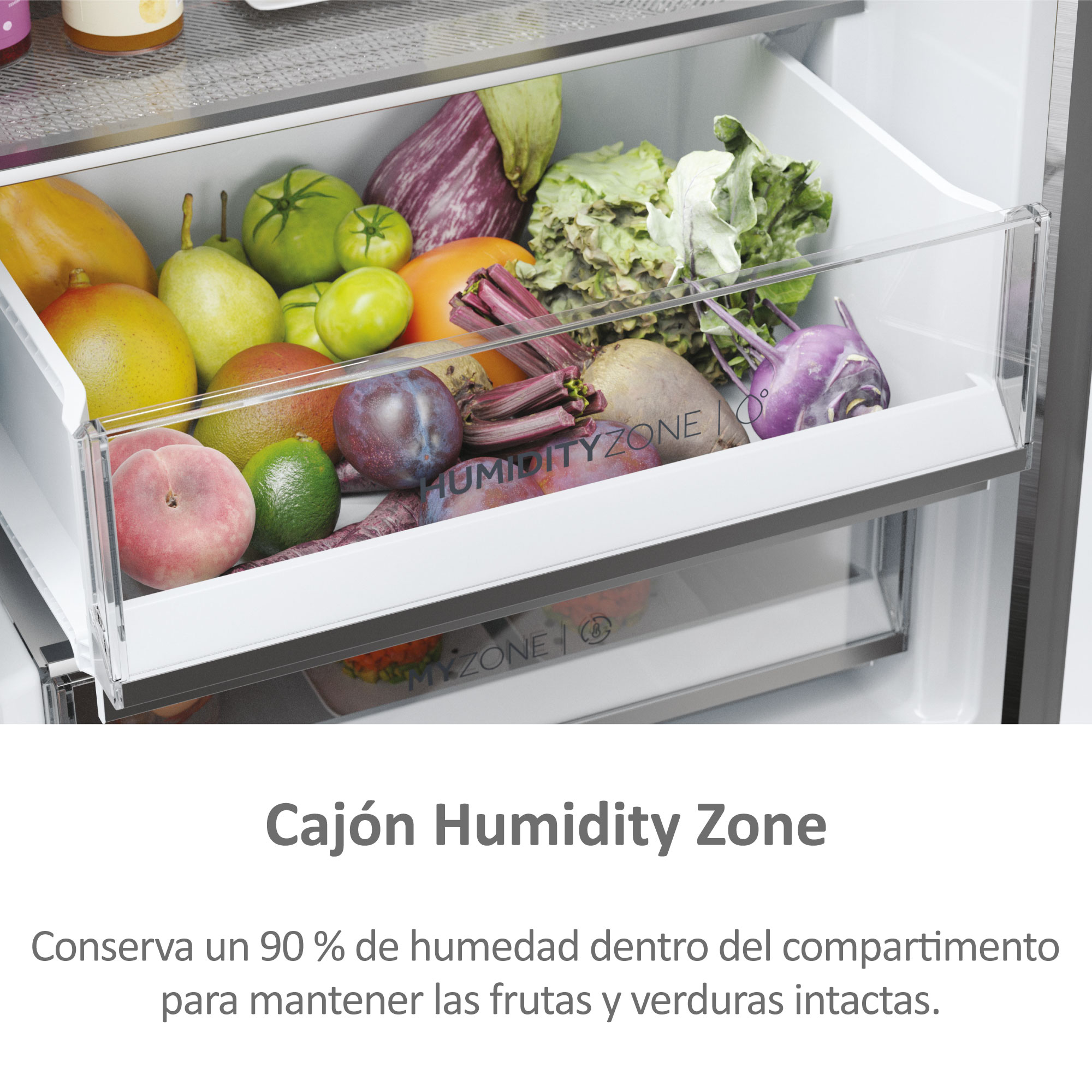 Frigorífico Combi Haier Total No Frost 3D 60 Series 7 Pro - HTW7620ANMG Inox-13