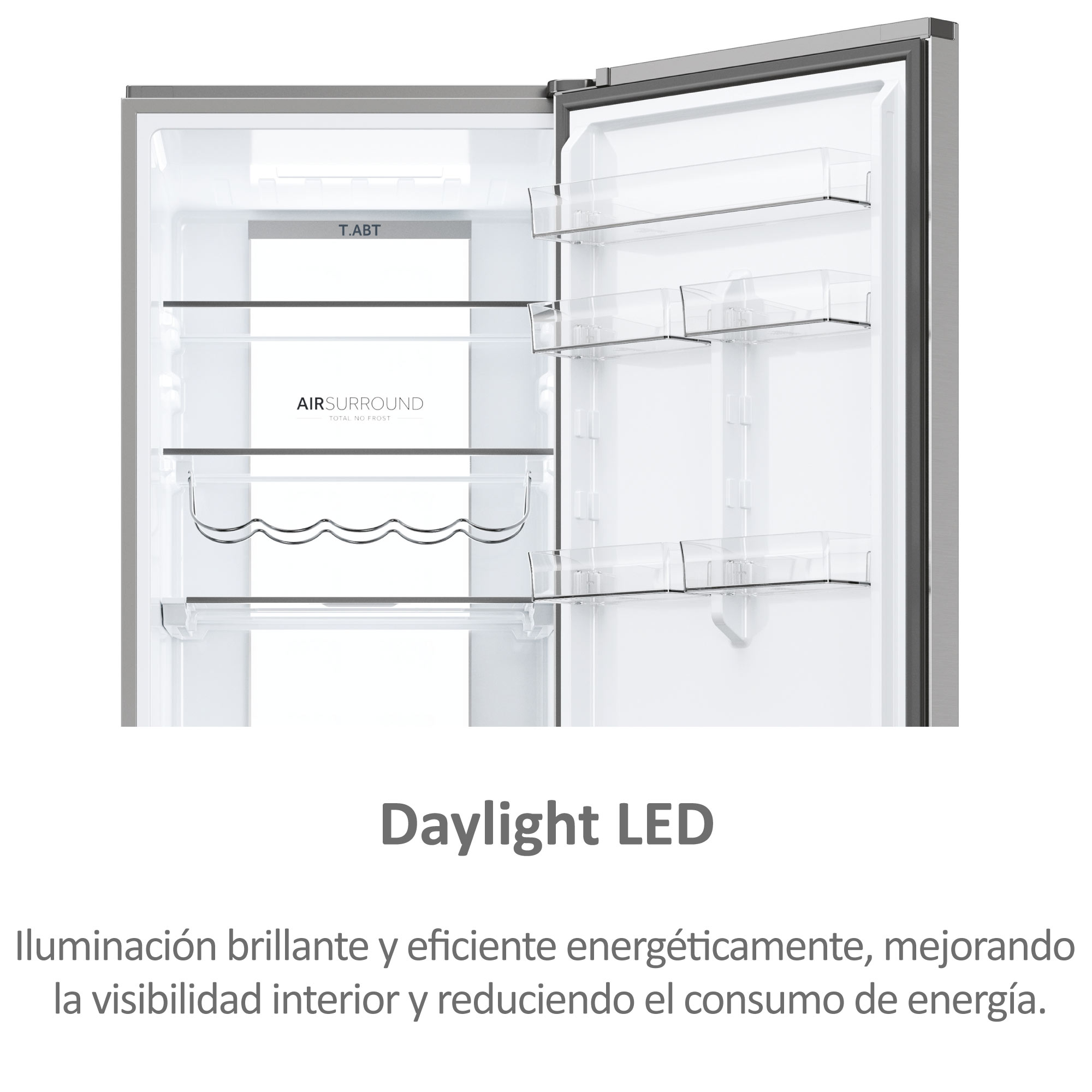 Frigorífico Combi Haier Total No Frost 3D 60 Series 7 Pro - HTW7620ANMG Inox-14