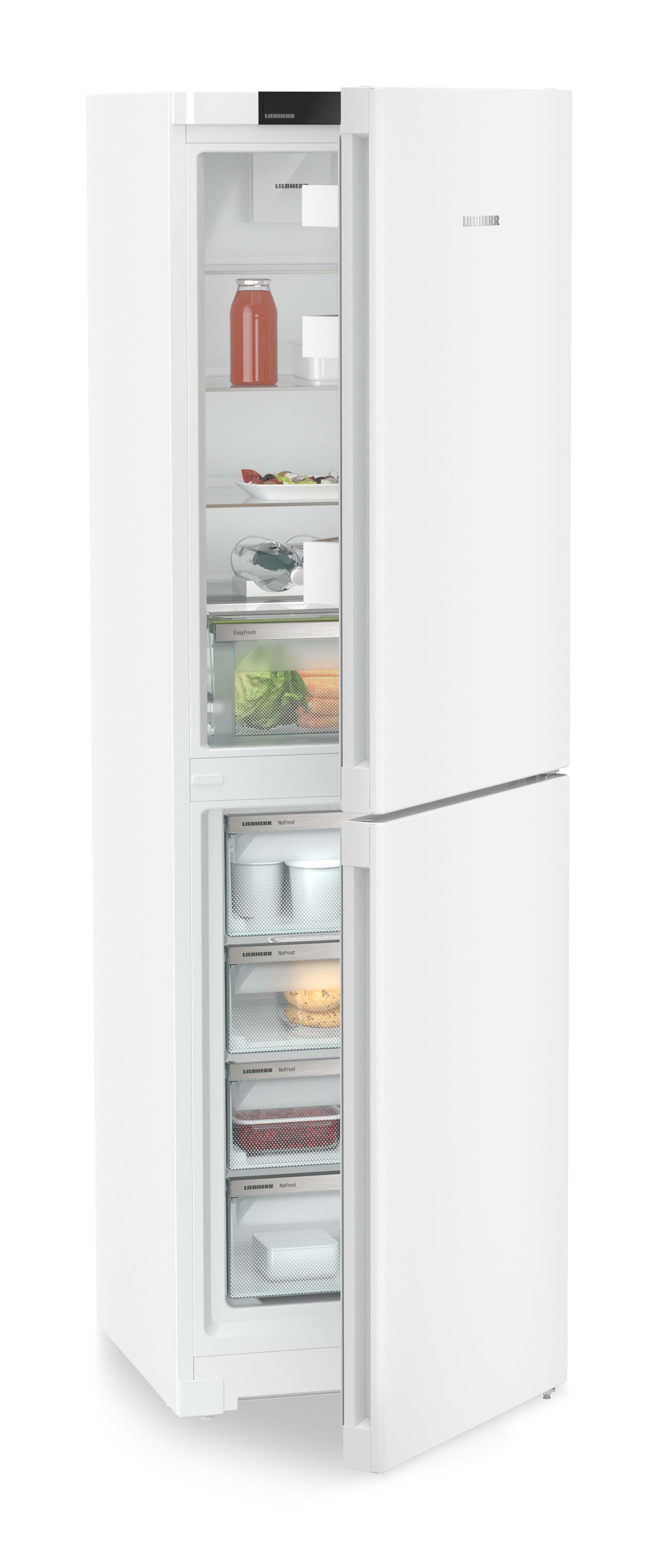 Frigorifíco combi Liebherr con EasyFresh y NoFrost -CNd 5704 Blanco-3