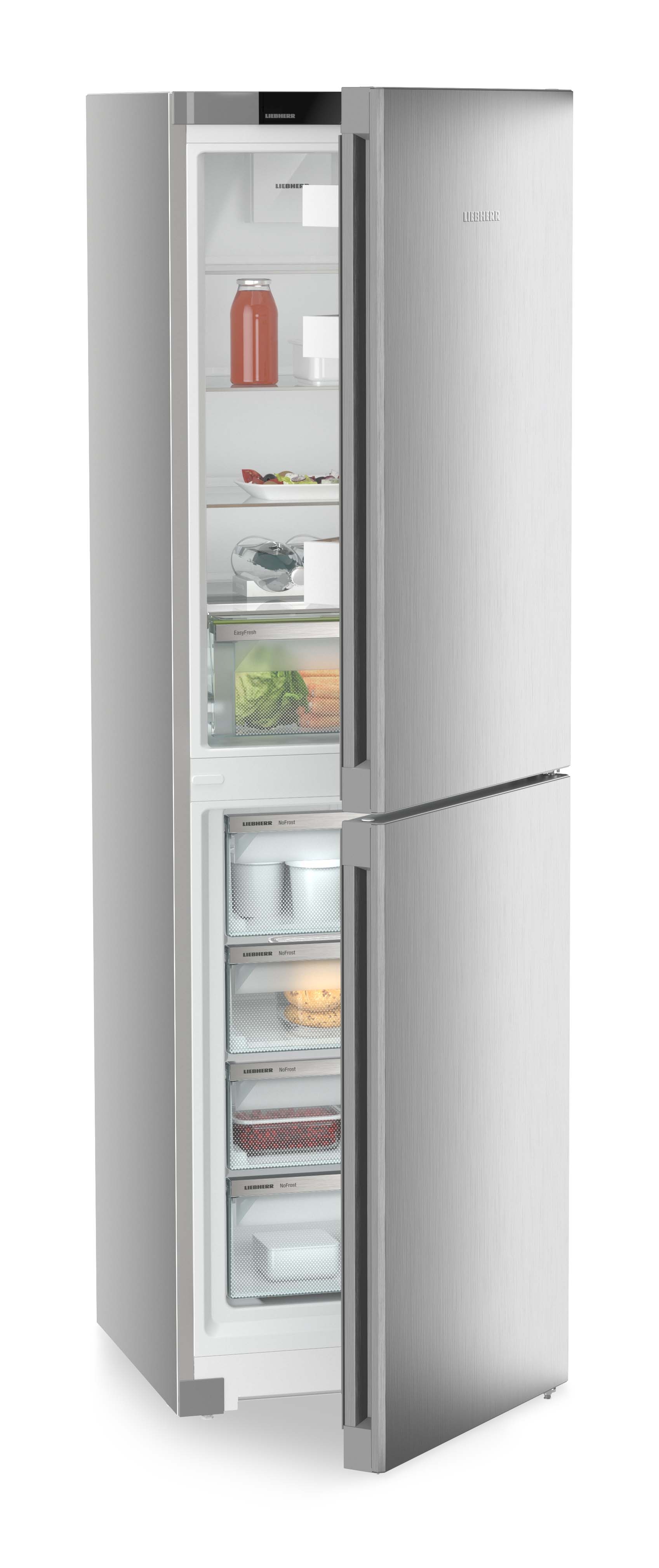Frigorifíco Combinado Liebherr CNsfd 5704 com EasyFresh e NoFrost de 201,5 cm - Inox Inox-3