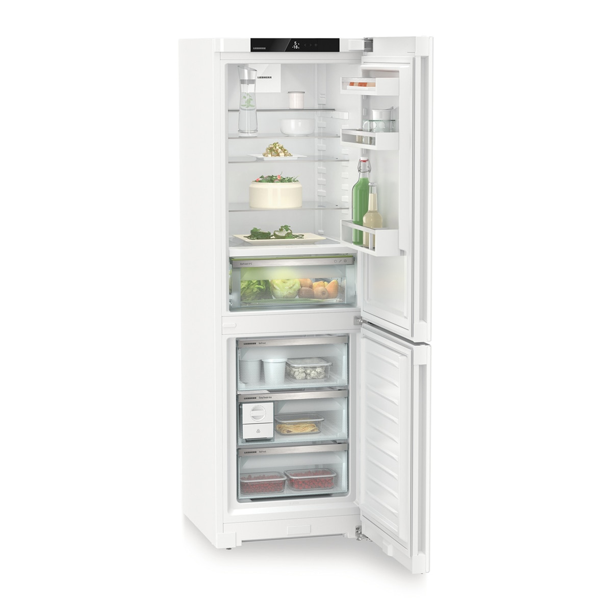 Frigorífico Combi Liebherr, No Frost, Dual Cooling Blanco - CBNc 5223 Blanco-6