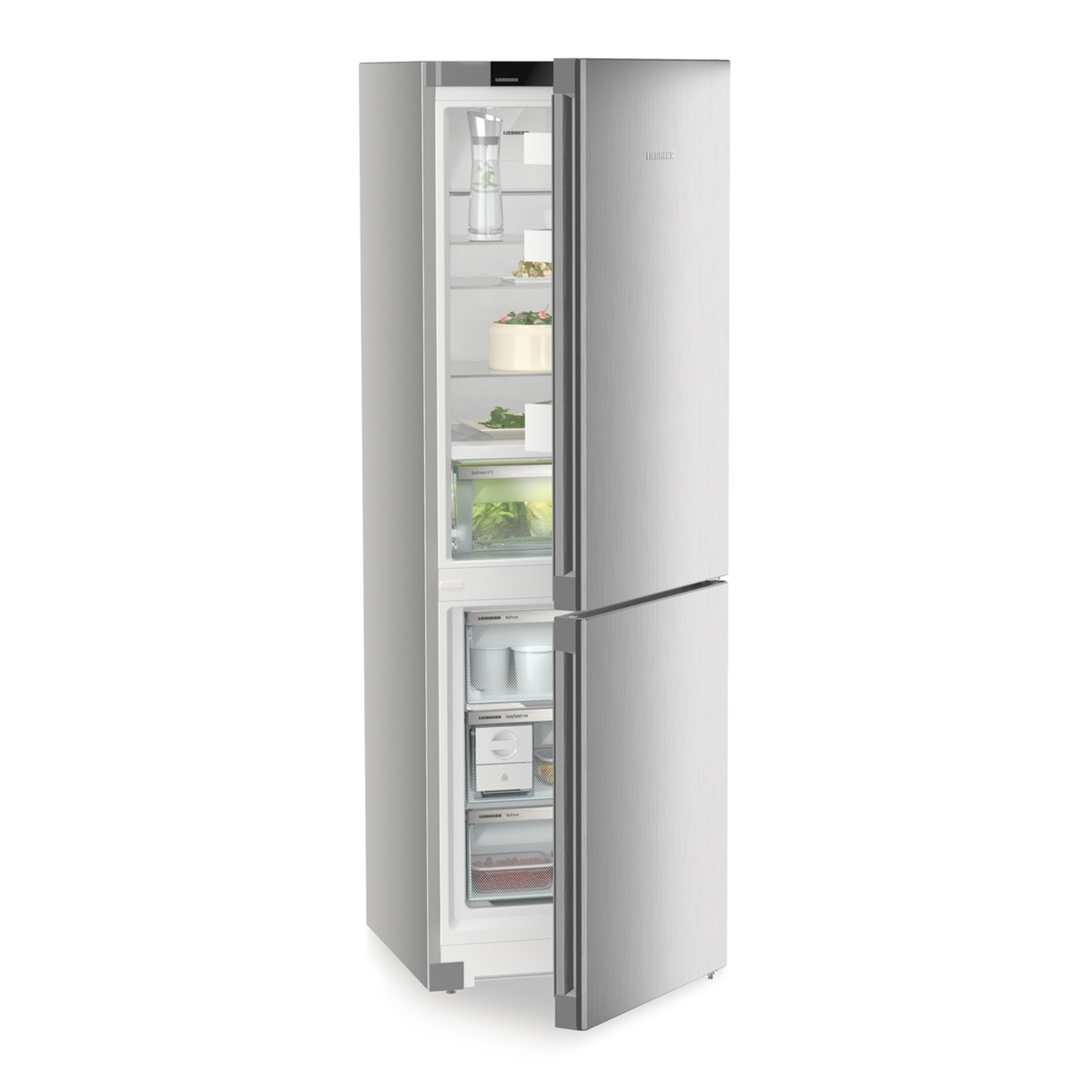 Frigorífico Combi Liebherr, No Frost, Dual Cooling SteelFinish - CBNsfc 5223 Steelfinish-5
