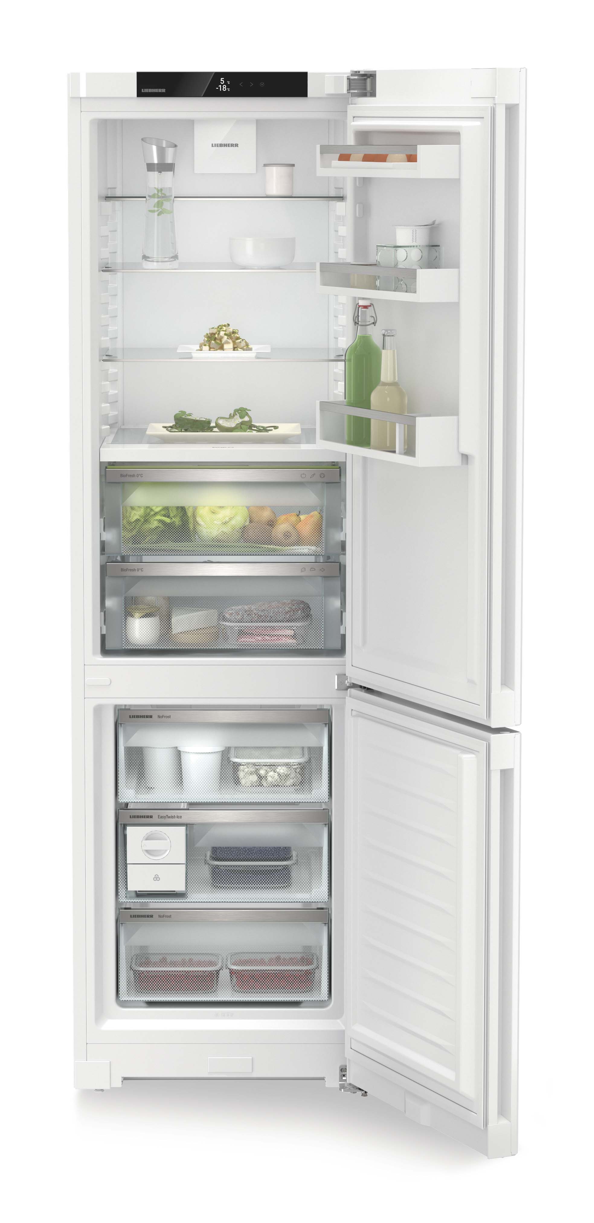 Frigorifíco combi Liebherr con BioFresh y NoFrost -CBNc 5723 Blanco-5