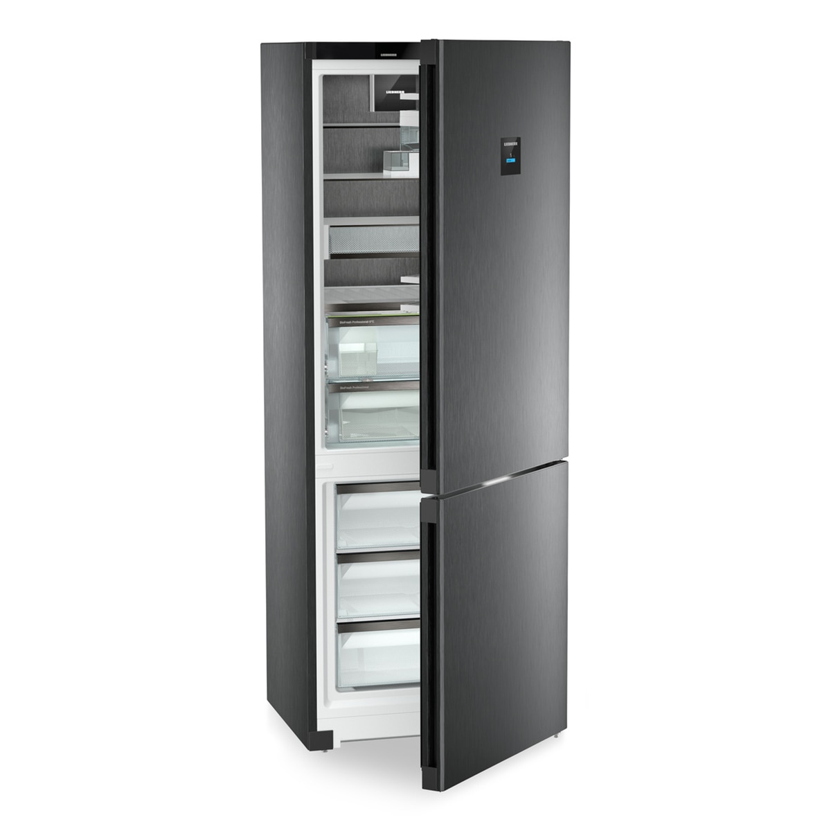 Frigorífico Combi Liebherr, No Frost, Dual Cooling, VarioTemp BlackSteel - CBNbsc 778i BlackSteel-3