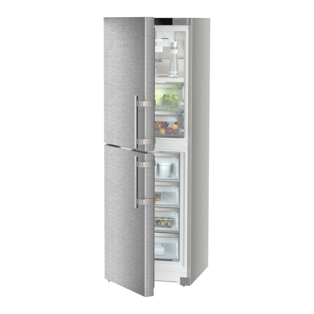 Frigorífico combi Liebherr con EasyFresh y Total NoFrost -SBNsdd526i Inox-4