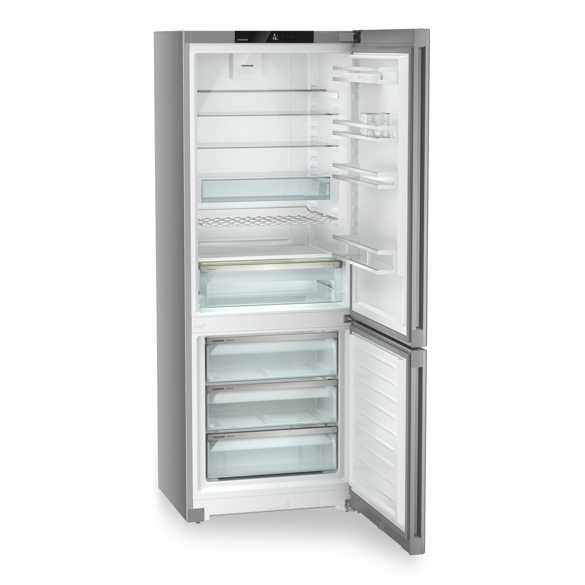 Frigorífico Combi Liebherr, No Frost, Dual Cooling SteelFinish - CNsfa 7723 Steelfinish-4