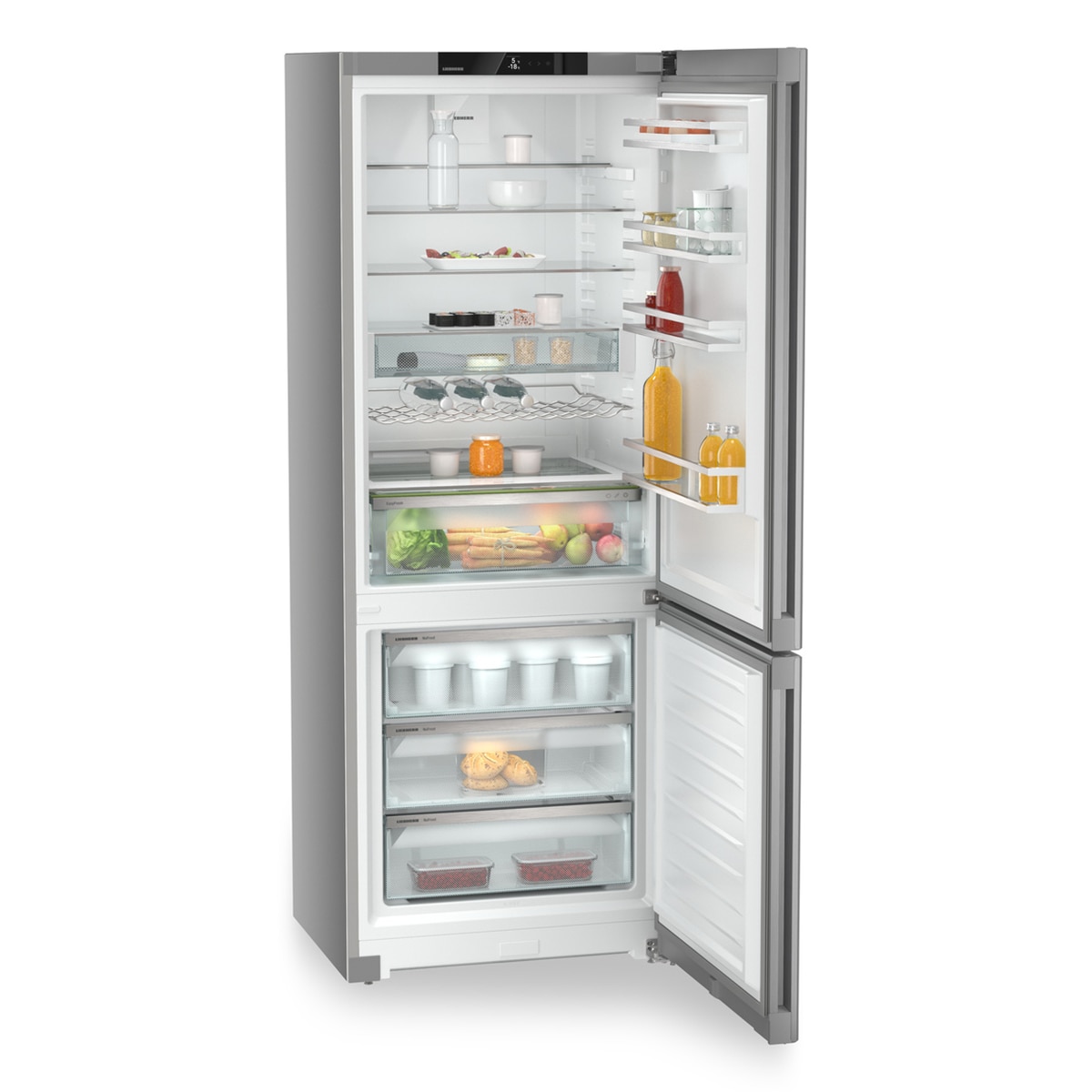 Frigorífico Combi Liebherr, No Frost, Dual Cooling SteelFinish - CNsfa 7723 Steelfinish-6