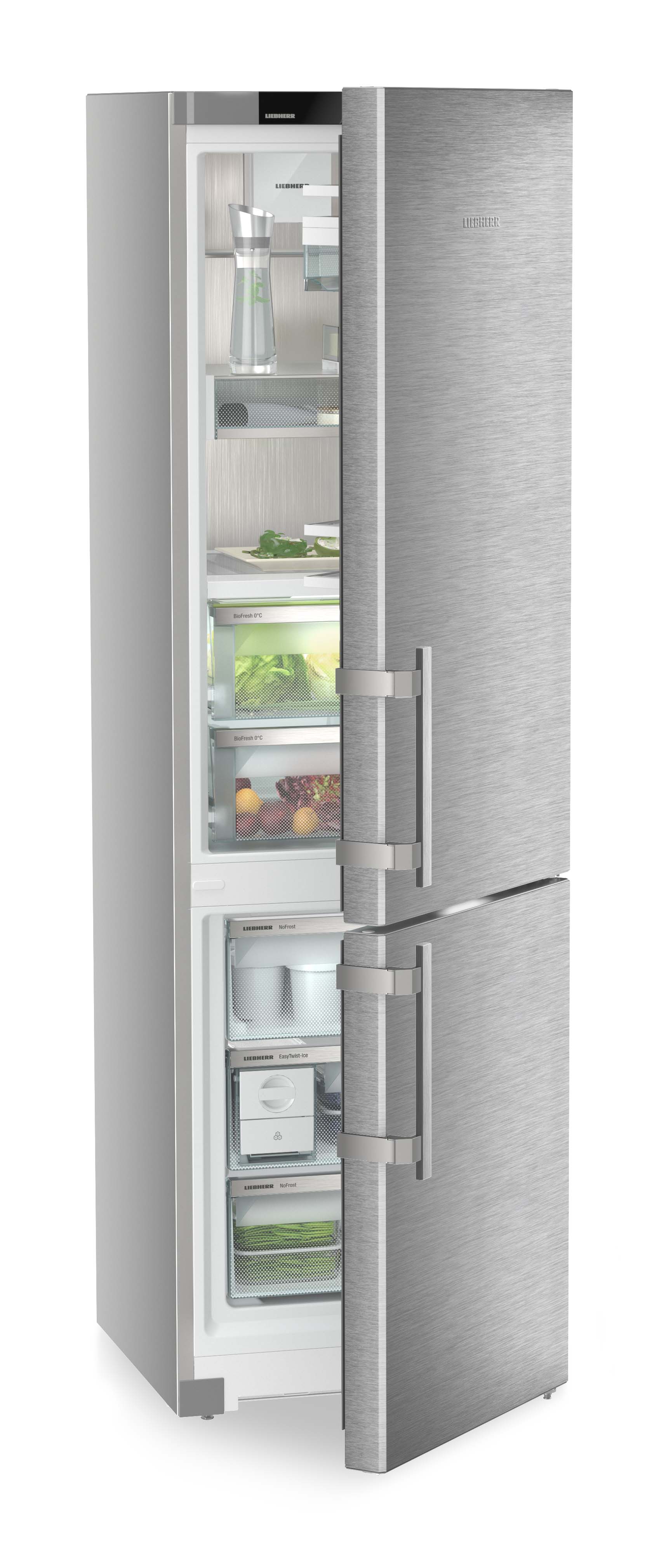 Frigorifíco combi Liebherr con BioFresh y NoFrost -CBNsda 575i Inox-4