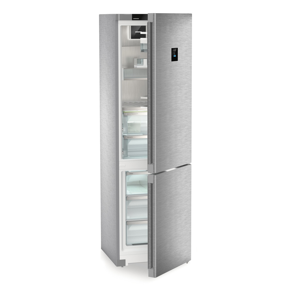 Frigorífico Combi Liebherr, No Frost, con dispensador de agua y hielo Acero Inox - CBNstb 579i Acero Inox-5