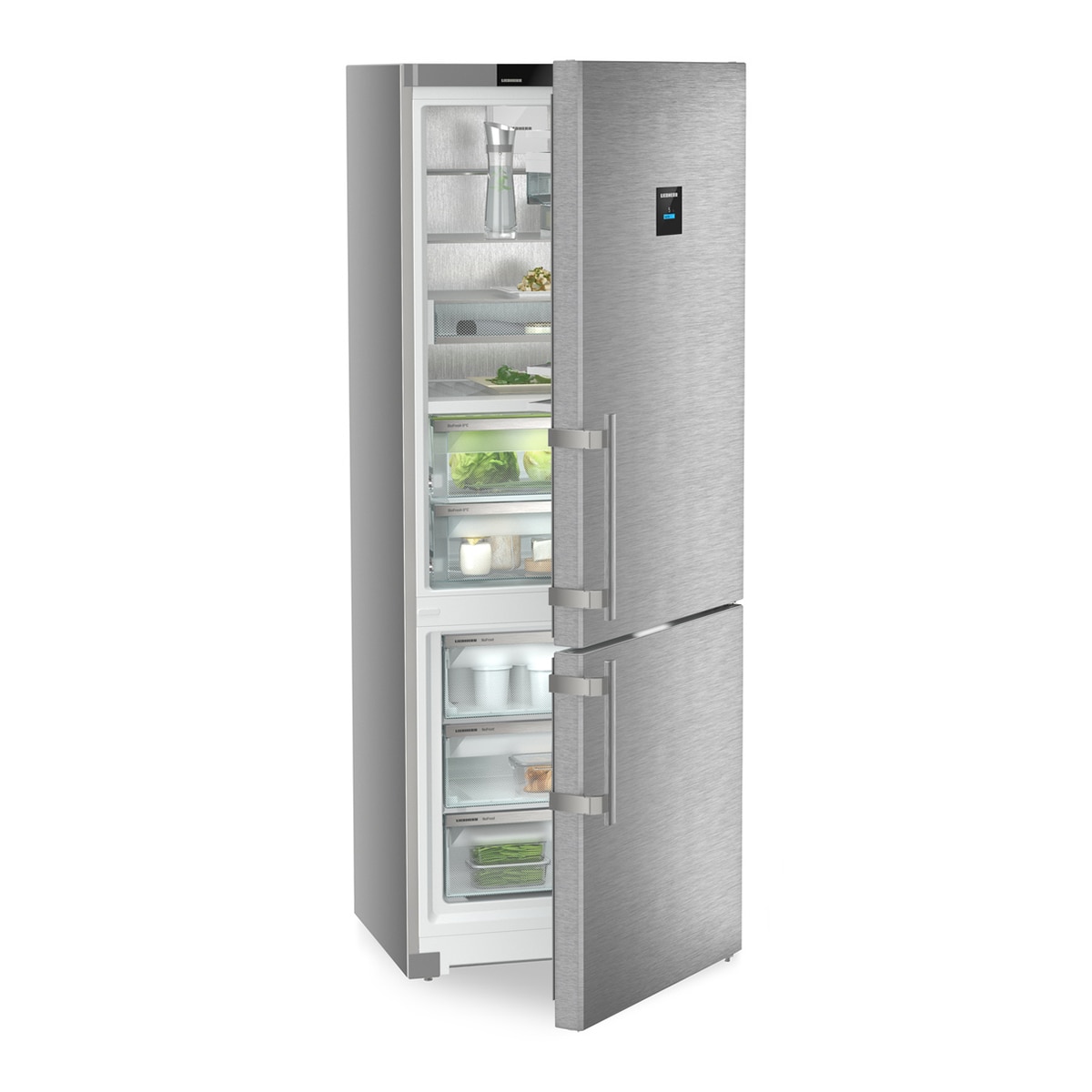 Frigorífico Combi Liebherr, No Frost, BioFresh, VarioTemp Acero Inox - CBNsda 775i Acero Inox-5