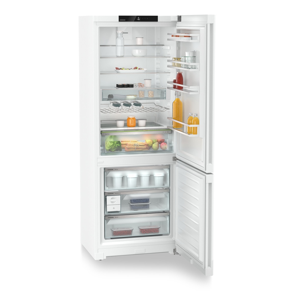 Frigorífico combi Liebherr con EasyFresh y NoFrost - CNd 7723 Blanco-6