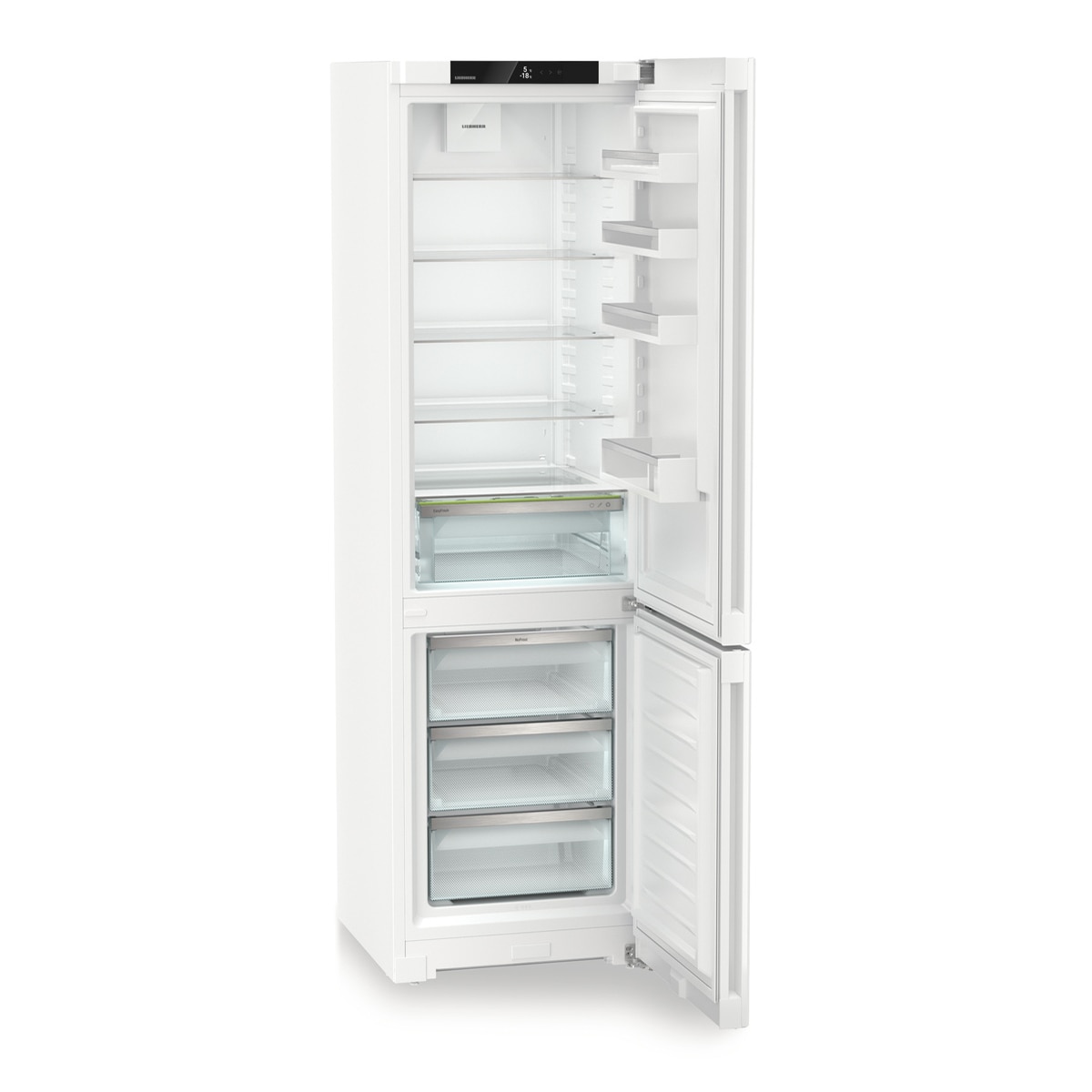 Frigorífico combi Liebherr con EasyFresh y congelador NoFrost - CNd 5703 Blanco-4