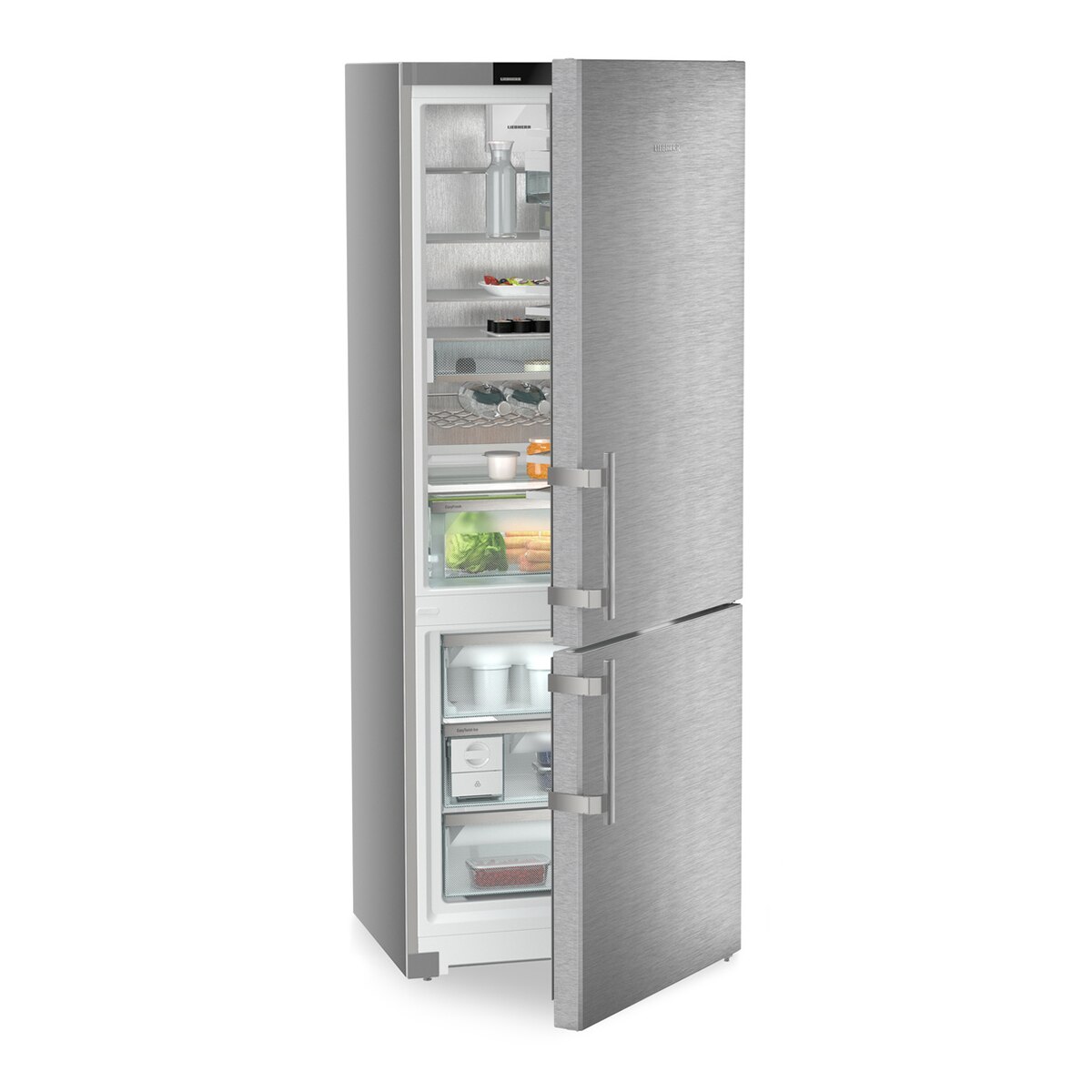 Frigorífico combi Liebherr con EasyFresh y NoFrost - CNsdd 775i Silver-5